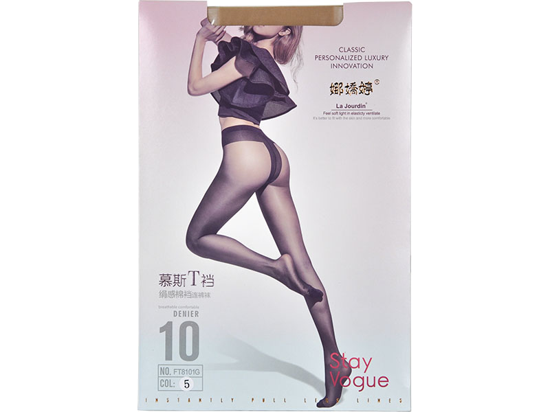 娜嬌婷 10D絹感T襠連褲襪 FT8101G