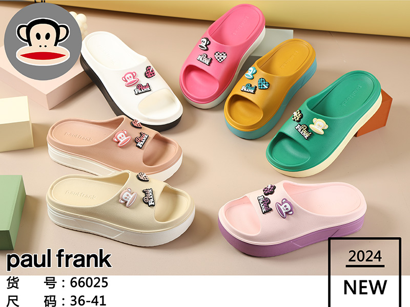 Paul frank大嘴猴女涼拖 66025
