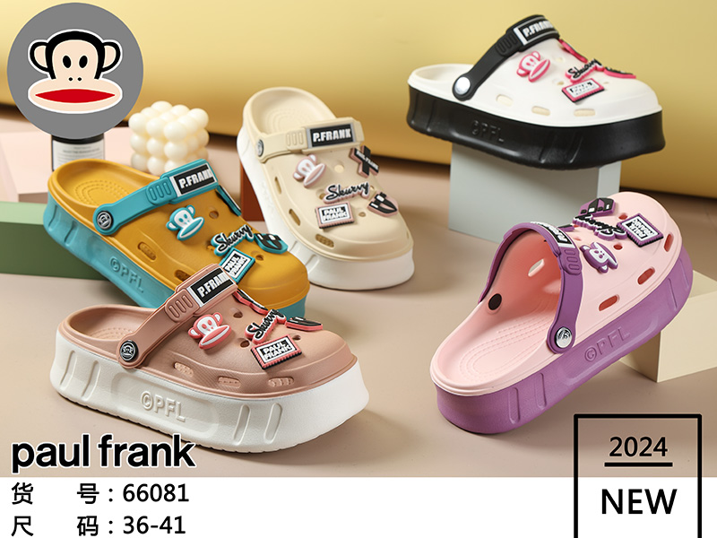Paul frank大嘴猴女涼拖 66081
